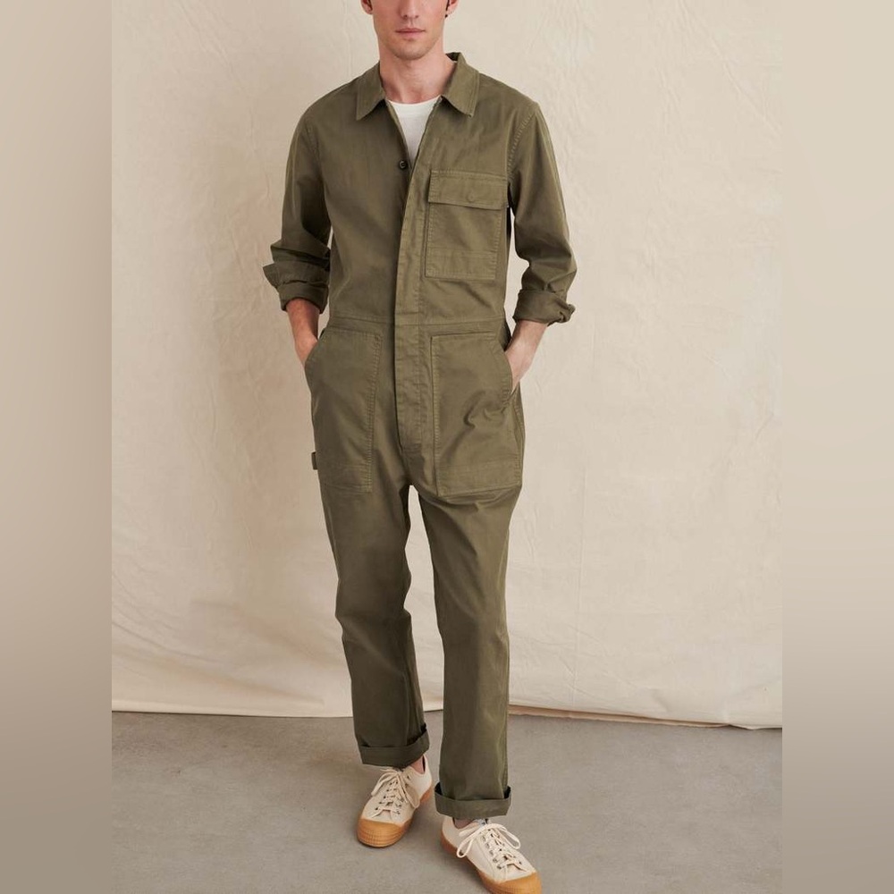 Alex Mill Men’s Olive Green Jumpsuit